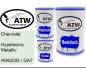 Preview: Chevrolet, Hypersonic Metallic, WA623G / GA7: 500ml Lackdose + 500ml Klarlack + 250ml Härter - Set, von ATW Autoteile West.